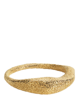 John Lewis Monica Vinader Antica Textured Ring, Gold- Buy online at McGrocer
