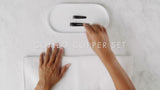 Tweezerman combo clipper set stainless steel nail care tool, imported from the UK