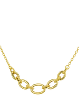 John Lewis IBB 9ct Yellow Gold Rolo Curb Chain Necklace- Buy online at McGrocer
