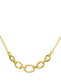 IBB 9ct yellow gold rolo curb chain necklace, imported from the UK