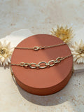 IBB 9ct yellow gold rolo curb chain necklace, imported from the UK