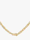 IBB necklace 9ct yellow gold mini industrial chain - British product