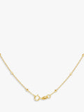 IBB 9ct yellow gold rainbow butterfly necklace, UK version