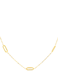 IBB 9ct gold paper chain necklace (British brand)