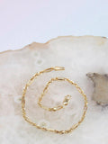 IBB 9ct yellow gold figarope bracelet (British brand)