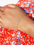 IBB evil eye charm bracelet 9ct yellow gold, UK version
