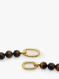 Monica Vinader beaded tiger's eye necklace 43cm, UK version