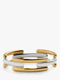 Monica Vinader Signature Stack Ring gold and silver (British brand)