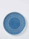 John Lewis stoneware dinner plate blue 27cm (British brand)