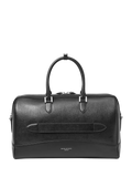 Aspinal of London Connaught leather flight bag black (British brand)