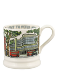 Emma Bridgewater Peter Jones anniversary earthenware mug 300ml (British brand)