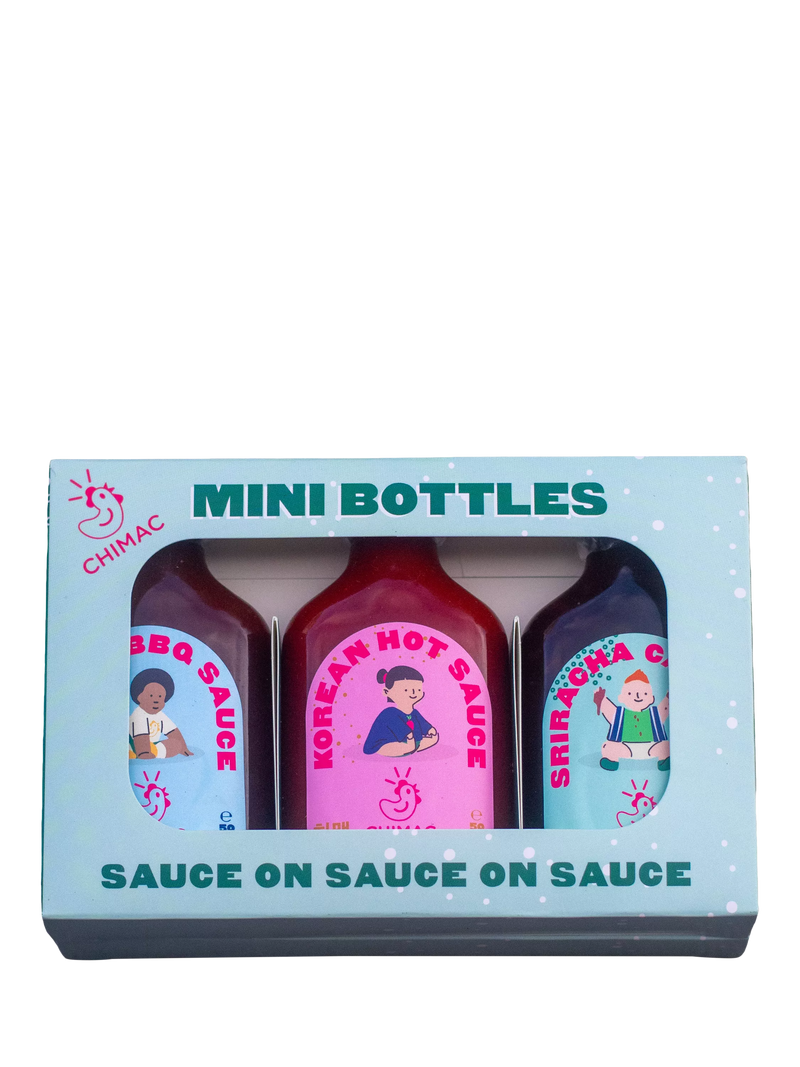 Chimac mini sauce set 3x50ml Korean flavours - British product