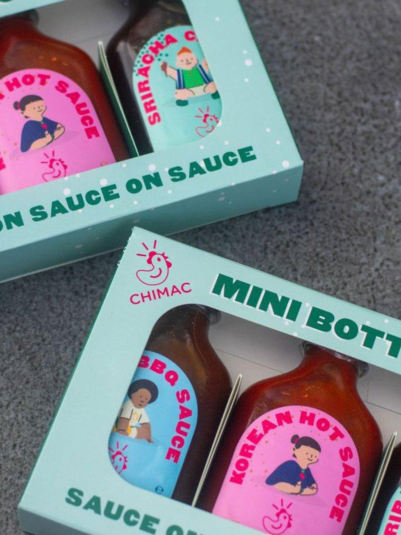Chimac mini sauce set 3x50ml Korean flavours - British product