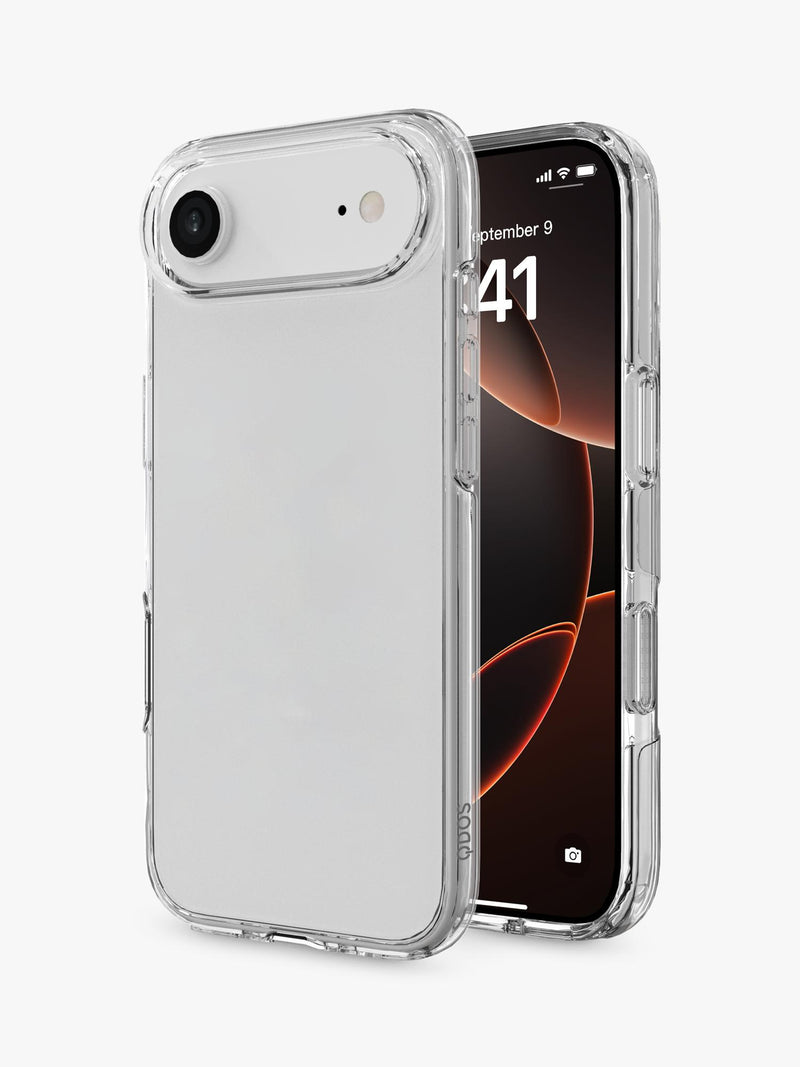 QDOS clear hybrid case iPhone Air (British brand)