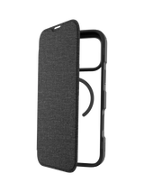 John Lewis QDOS Hybrid Fold Folio Case for iPhone 17 Pro Max, Clear/Black Wallet Case- Buy online at McGrocer