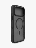 QDOS Hybrid Fold Folio Case Clear Black for iPhone 17 Pro Max, UK version