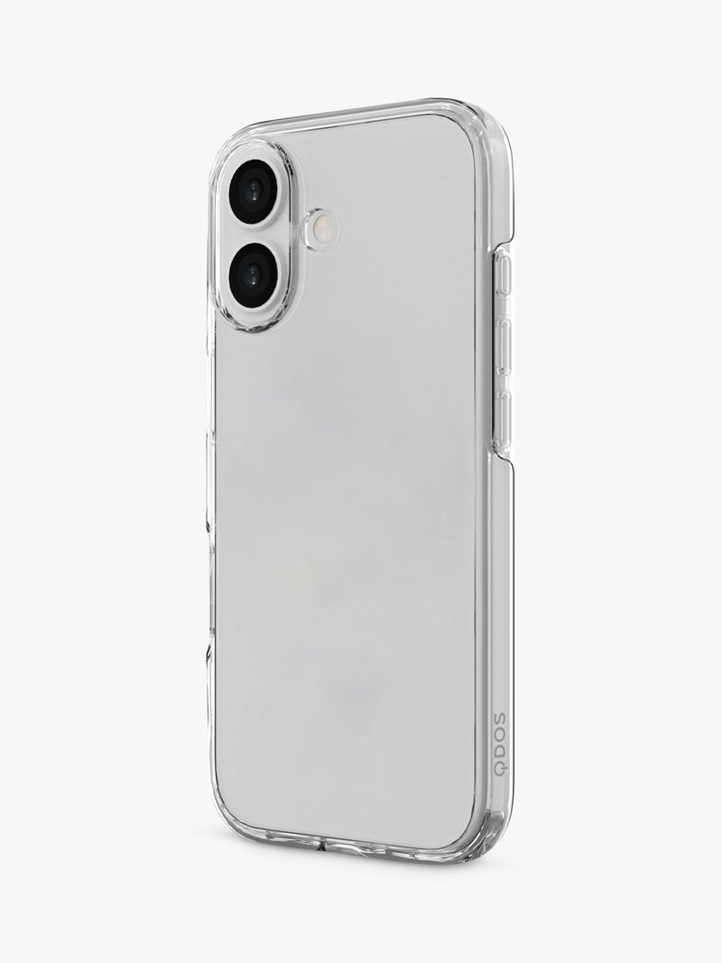 QDOS hybrid case clear for iPhone 17 - British product