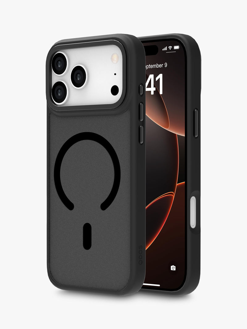 QDOS Hybrid Drop case Black/Frosted, imported from the UK
