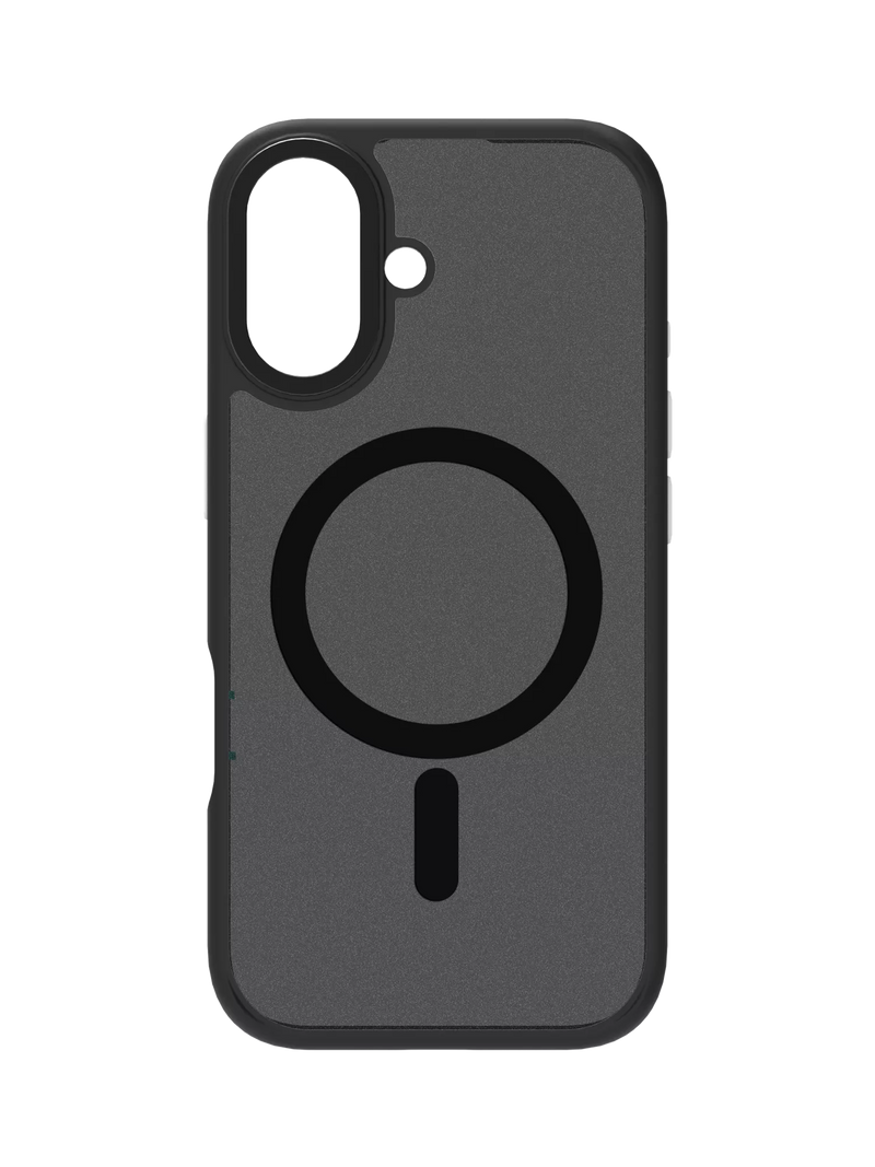 QDOS Black/Frosted iPhone 17 case, imported from the UK
