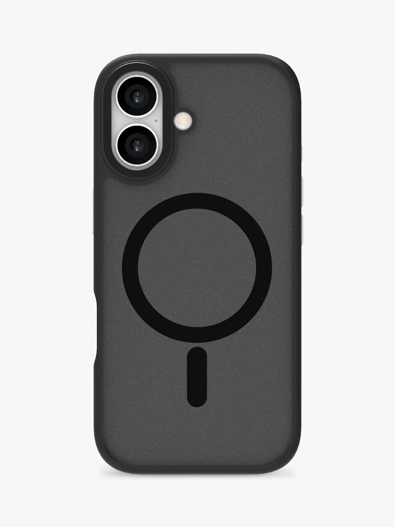 QDOS Black/Frosted iPhone 17 case, imported from the UK