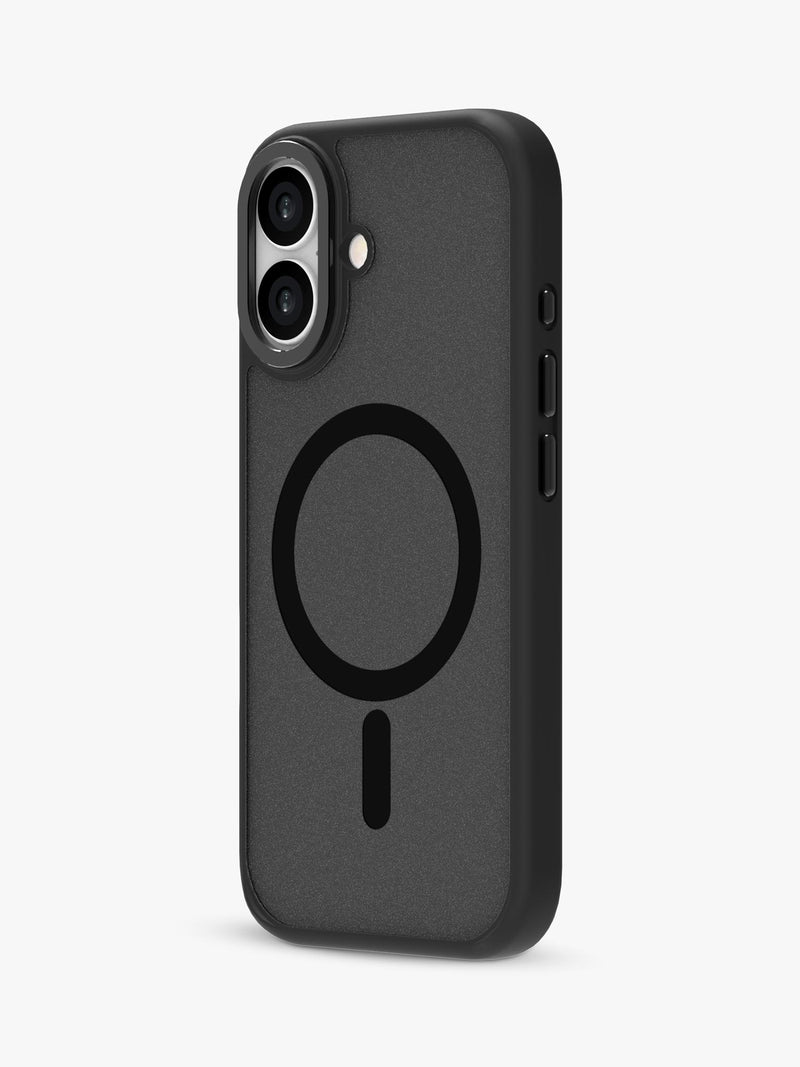 QDOS Black/Frosted iPhone 17 case, imported from the UK