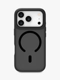 QDOS phone case for iPhone 17 Pro Black/Frosted - British product