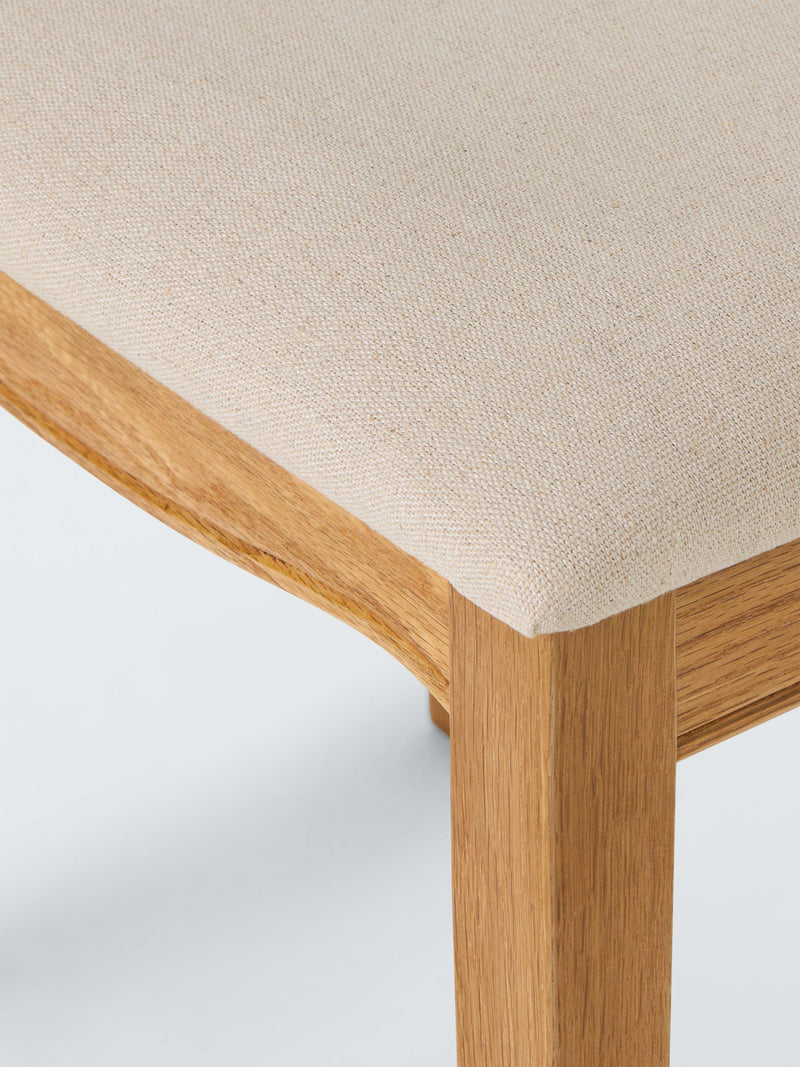 John Lewis dressing table stool Weathered Oak, imported from the UK