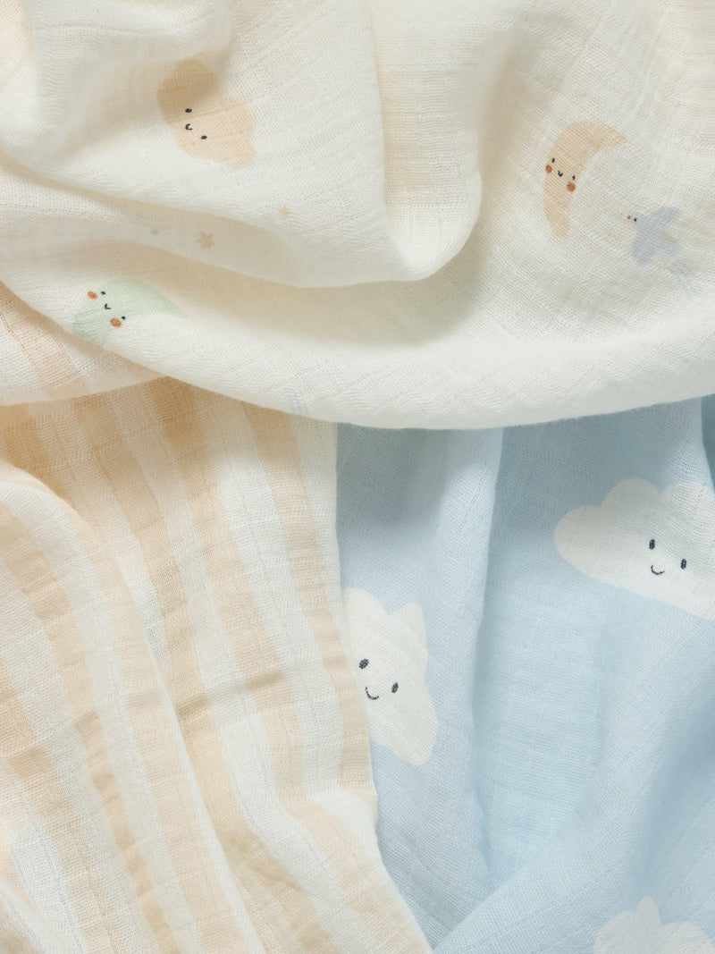 John Lewis Daydream Moon large muslin squares 100x100cm (British brand)