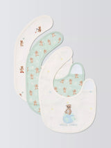 John Lewis John Lewis Daydream Bear Round Baby Bibs Pack of 3- Buy online at McGrocer