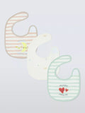John Lewis Daydream Moon round bibs pack of 3, imported from the UK