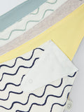 John Lewis dribble bibs pack of 5 100% cotton (British brand)