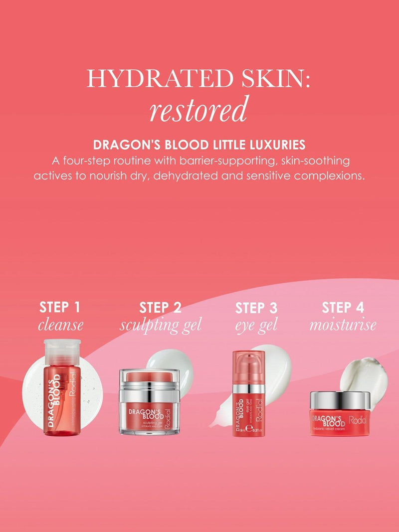 Rodial Dragon's Blood Little Luxuries Skincare Gift Set, UK version