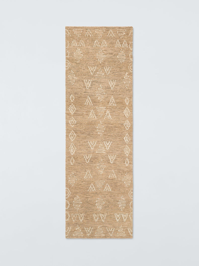John Lewis Ziya Kelim jute rug multi 180x120cm, UK version