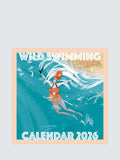 Wild Swimming Illustrations 2026 Calendar Multi