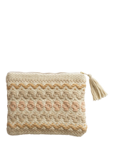 John Lewis The Small Home Woven Clutch Bag, Multi- Buy online at McGrocer