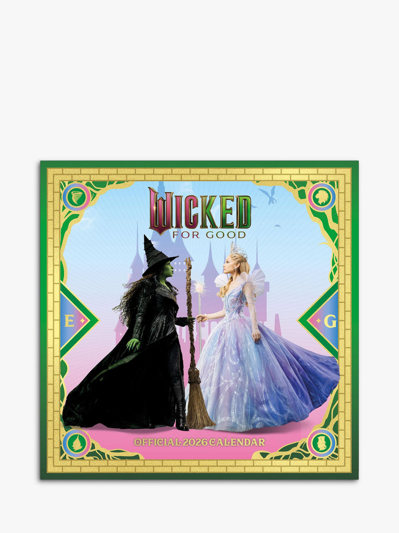 2026 Wicked Wall Calendar with Artwork