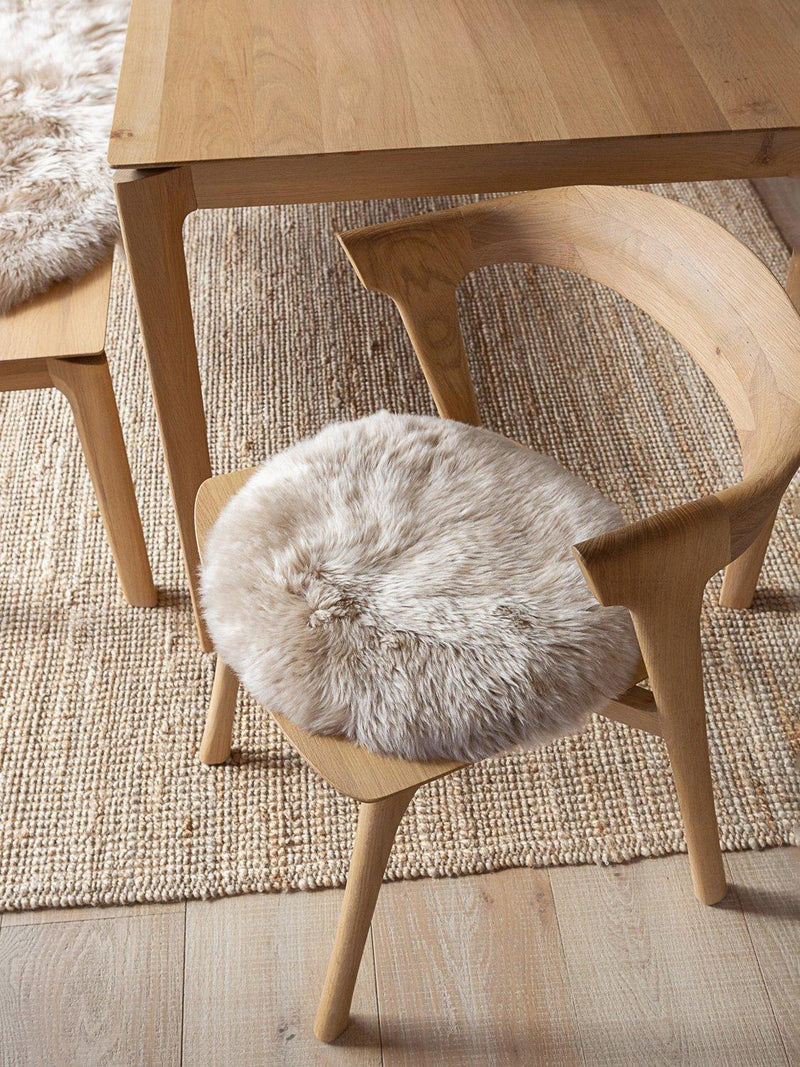 The Small Home sheepskin seat pad natural - British product