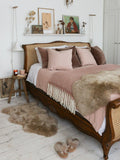 The Small Home natural sheepskin rug 60x95cm, UK version