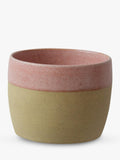 The Small Home stoneware coffee cups set of 2 Rose/Carbon (British brand)