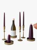 The Small Home brass candle holder (British brand)