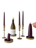 The Small Home brass candle holder (British brand)