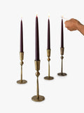 The Small Home brass candle holder (British brand)
