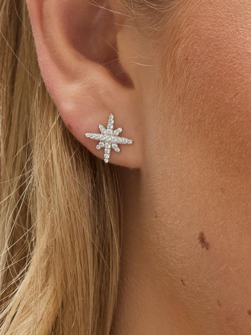 Jon Richard Pave Star Box Set silver jewellery set, UK version