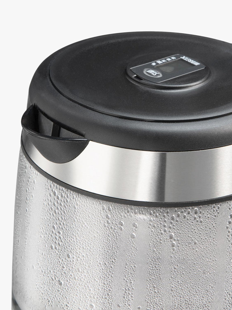 Russell Hobbs Glass Kettle Silver 1L, imported from the UK