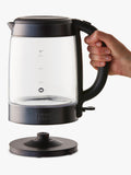 Russell Hobbs glass electric kettle 1.7L black, UK version