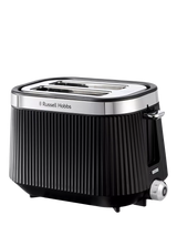 John Lewis Russell Hobbs Brontë 2 Slice Toaster, Black- Buy online at McGrocer
