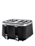 Russell Hobbs Brontë 4 slice toaster black, imported from the UK