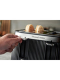 Russell Hobbs Brontë 4 slice toaster black, imported from the UK