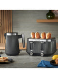Russell Hobbs Brontë 4 slice toaster black, imported from the UK