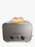 Russell Hobbs Distinctions 2 slice toaster titanium finish - British product